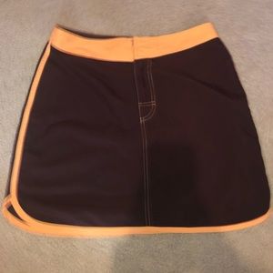 Brown and Orange Skirt